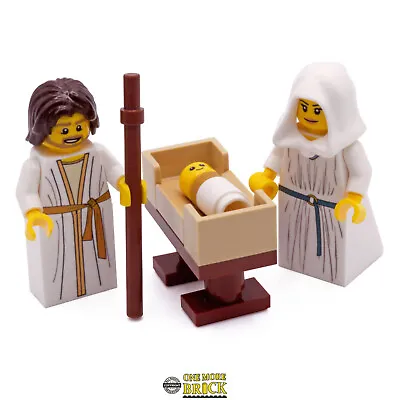 Buy Mary, Joseph, Jesus Minifigures | Christmas Xmas Nativity | Made With Real LEGO • 12.99£
