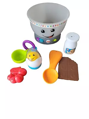 Buy Fisher-Price Laugh & Learn Magic Color Mixing Bowl Vgc Pretend Role Play  • 8.99£