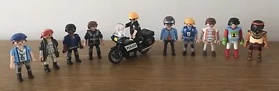 Buy Playmobil Figures Bundle X 10 Ghostbusters Tully Egyptian & Police Bike VGC • 4.99£