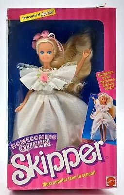 Buy Vintage 1988 Homecoming Queen Teen Skipper Barbie Doll / Mattel 1950, NrfB, Original Packaging • 123.80£
