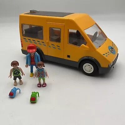 Buy Playmobil School Bus 6866 Van Vehicle Set Children Child Figures City Life • 13£