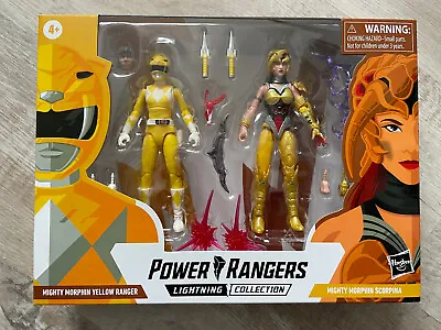 Buy Hasbro - Power Rangers Lightning Collection - Yellow Ranger & Scorpina - New • 15£