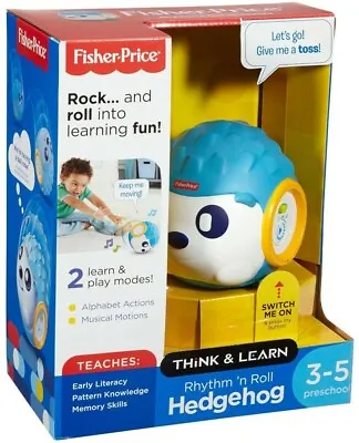 Buy Fisher-Price Rhythm 'N Roll Hedgehog Think & Learn Rock & Roll Learning Fun • 14.99£