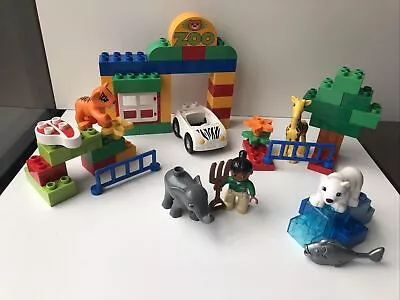 Buy Lego Duplo 6136-2 (Re-issue) My First Zoo 💯% Complete Animal Set & Minifigure • 14£