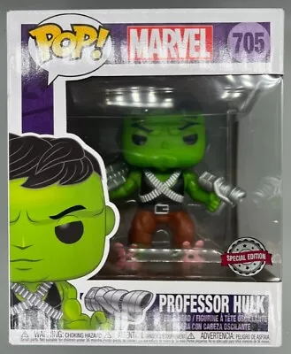 Buy #705 Professor Hulk - 6 Inch - Marvel Damaged Box Funko POP • 12.59£