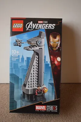 Buy LEGO Marvel Super Heroes: Avengers Tower (40334) NEW SEALED RETIRED FREE POST • 44.95£