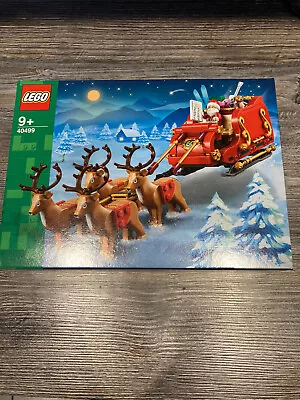 Buy LEGO 40499 Santa's Sleigh Christmas 2021 New Sealed BNIB Reindeer Battle Pack • 49.99£