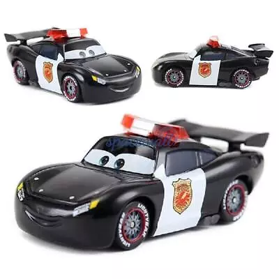 Buy Disney Pixar Cars NO.95 Police Sheriff Lightning McQueen 1:55 Diecast Toys Cars • 6.69£