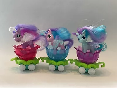 Buy My Little Pony G3 2005 Crystal Princess Parade Ponies And Carts , Lovely Conditi • 7£