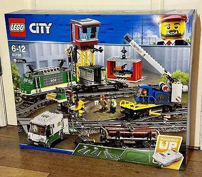 Buy LEGO 60198 City Cargo Train Brand New Sealed Set • 160.99£