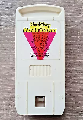 Buy Walt Disney The Rescuers Bernard & Bianca Movie Viewer Film Cassette Rare  P559 • 9.95£