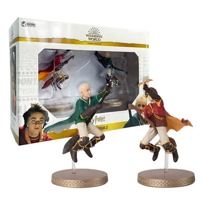 Buy Harry Potter Wizarding World  Quidditch Duo Eaglemoss Collectible Figurine Set • 9.99£