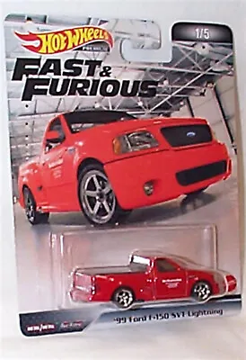 Buy Fast & Furious 99 Ford F-150 SVT Real Riders Hot Wheels HCP15 New Cared Blister • 17.95£