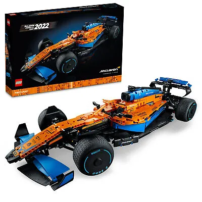 Buy 42141 LEGO Technic McLaren Formula 1 2022 F1 V6 Cylinder Race Car 1432pcs 18+ • 199.99£