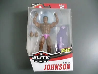 Buy Wwe Mattel Elite Series 80 Exclusive Rocky Johnson Wrestling Figure Wwf Legend • 31.49£