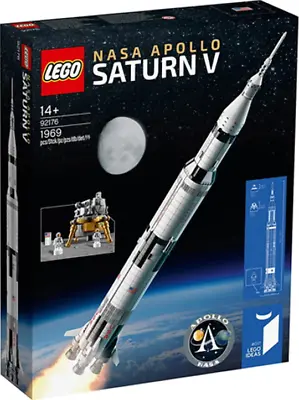 Buy LEGO 92176 NASA Apollo Saturn V (92176) - Retired Set • 199.99£