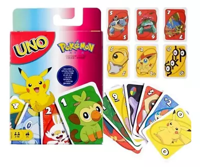 Buy  Pokemon UNO Family Card Game By Mattel - UK Seller (Brand New Sealed) • 4.85£