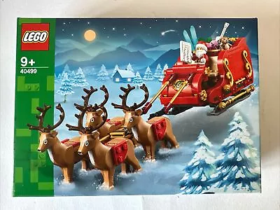 Buy LEGO 40499 - Santa's Sleigh / Christmas Xmas Reindeer - New & Sealed - Free P+P • 49.95£