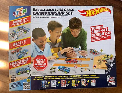 Buy Hot Wheels Bladez Maker Kitz 5x Pull Back Build & Race Championship Set Unused • 22.50£