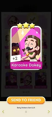 Buy Monopoly Go - Karaoke Dokey Sticker / Card - FAST DELIVERY • 0.99£