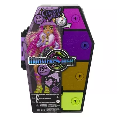 Buy Mattel Monster High Skultimate Secrets Clawdeen Wolf Doll Doll 4+ Year • 41.73£