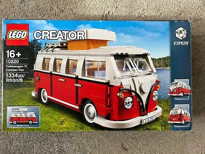 Buy LEGO Creator Expert Volkswagen T1 Camper Van (10220) USED • 18£