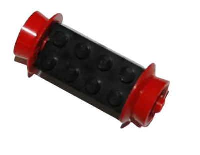 Buy Lego® 12V TRAIN Railway Axis (BLACK) With Wheels (RED) (also 9V RC) • 2.44£