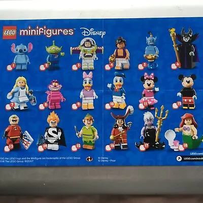 Buy Genuine Lego Minifigures From Disney Series 1 Choose The One You Need  • 9.99£