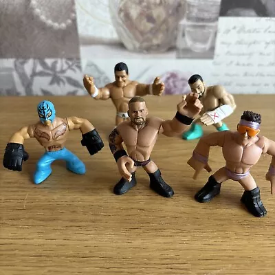 Buy Mattel WWE Wrestling Rumblers Mini Figures Bundle X 5 • 0.99£