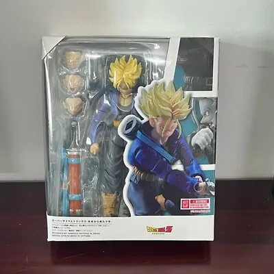Buy Dragon Ball Shfiguarts Trunks Anime Figure SHF Trunks Boy From Future Collection • 40£
