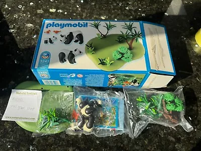 Buy Playmobil 3241 - Panda Family Zoo Scene • 12£