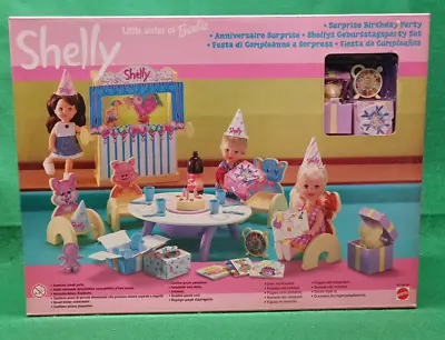 Buy Mattel - Shelly - Little Sister Of Barbie - Surprise Birthday Party - New • 50.45£