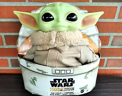 Buy Star Wars™ The Mandalorian: Baby Yoda Teddy - 30 CM By Mattel • 35.99£