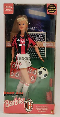 Buy Mattel Barbie Milan Special Edition Official Uniform Vintage 1999 Nib • 153.52£