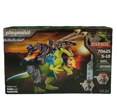 Buy Playmobil - Dino Rise 70625 - Spinosaurus Double Defence Playset - 5+ ⭐️⭐️⭐️⭐️⭐️ • 19.49£