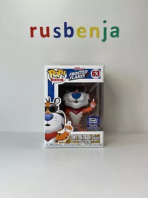 Buy Funko Pop! Ad Icons Frosted Flakes Tony The Tiger With Sunglasses #63 • 31.99£