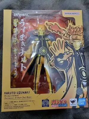 Buy S.H.Figuarts Naruto Uzumaki Kurama Link Mode Courageous Strength That Binds New • 119.21£