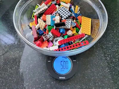 Buy Genuine Lego 500g Bundle, Plus Minifigure And Pick And Mix Cup • 6£