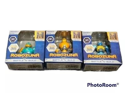 Buy Robozuna 6cm Battle 'N' Build Figures Clunk Mangle Spark Ideal Stocking Filler  • 9.99£