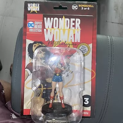 Buy Wonder Woman 'Mythologies' #3 DC Bombshell Wonder Woman Eaglemoss DC Superhero • 25£