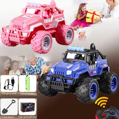Buy New Barbie Pink Remote Control Electric Off-Road Remote Control Toys Car Gifts • 27.90£