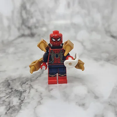 Buy Lego Iron Spider-Man Minifigure Marvel 76108 • 47.55£
