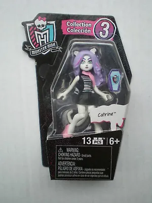 Buy Monster High Catrine DeMew Mega Bloks Mini 3  Doll Collector Figure Toy 2015 • 4.99£