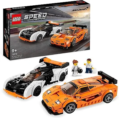 Buy LEGO Speed Champions McLaren Solus GT And F1 LM Sports Cars 76918 New Sealed • 29£