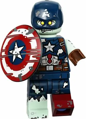 Buy New Official LEGO Marvel CMF: Zombie Captain America - All Pieces Included • 9.44£