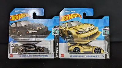 Buy Hot Wheels Pair Of Lb Super Silhouette Nissan Silvia (s15) Models. 2023 Modified • 7.49£