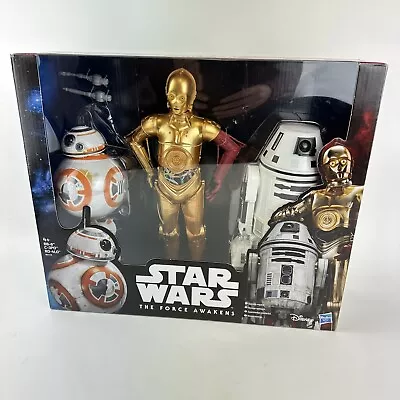Buy Boxed Star Wars Hasbro Disney The Force Awakens BB-8 , C-3PO & RO-4LO Sealed • 34.95£