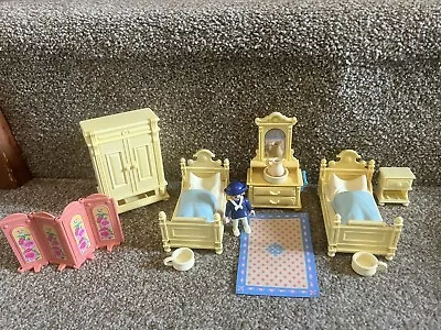 Buy Playmobil Victorian Mansion Cream Bedroom 5321 - Rare • 15£
