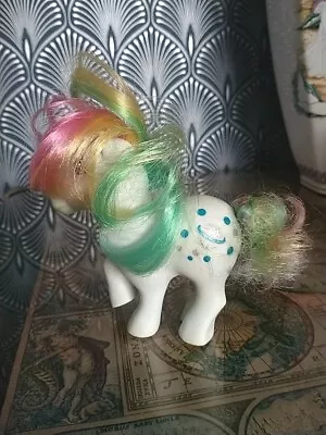 Buy Vintage My Little Pony G1 Moonstone 1983 Rainbow Ponies Blue Unicorn • 9.95£