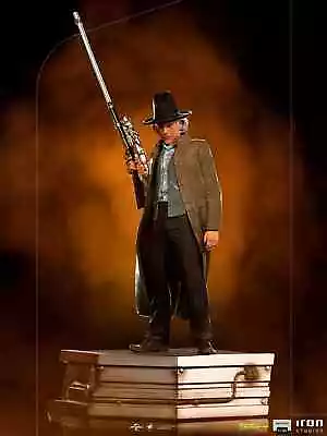 Buy Doc Brown Back To The Future III Art Scale 1/10 Iron Studios Statue Neca Scale • 99.99£